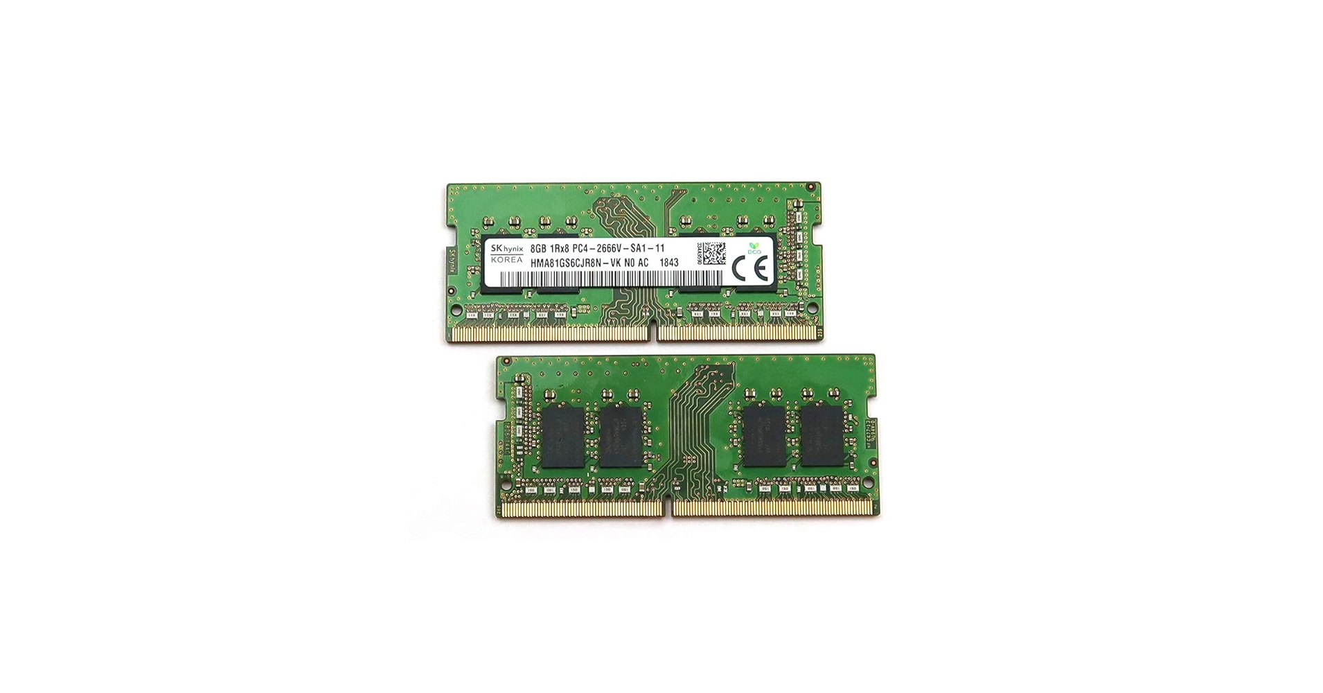 SK HYNIX HMA81GS6CJR8N 16GB 2X8GB DDR4 PC4-21300 2666MHZ